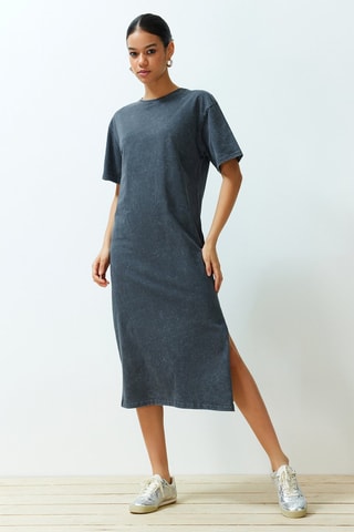 Robe T-shirt - Gris