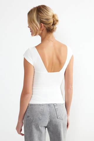 Top - Blanc