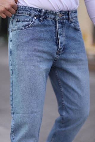 Jean boyfriend - Bleu