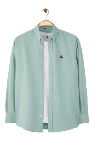 Chemise regular - Vert