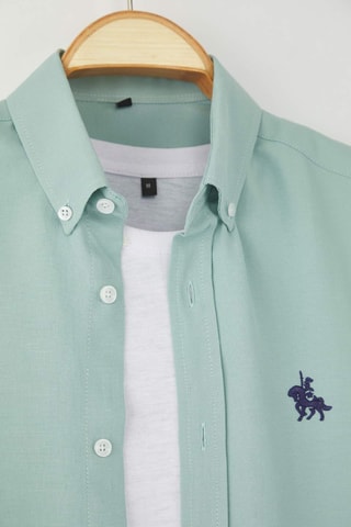 Chemise regular - Vert