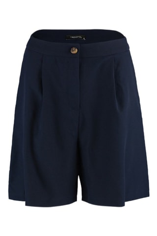 Short taille haute - Bleu