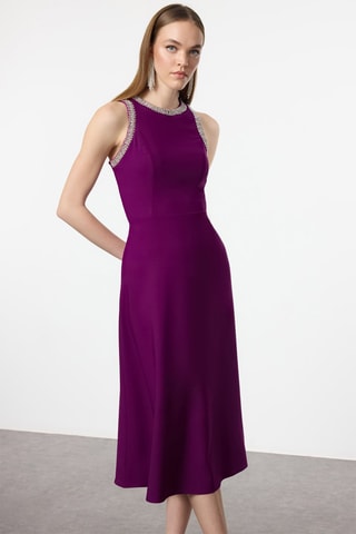 Robe longue - Violet
