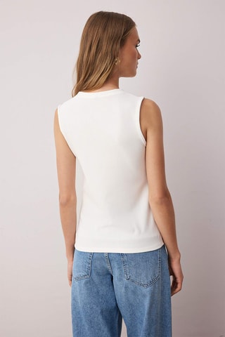 Top - Blanc