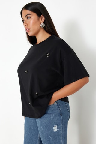 T-shirt oversize - Noir
