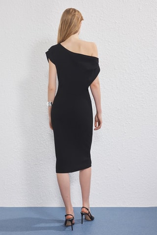 Robe fourreau - Noir
