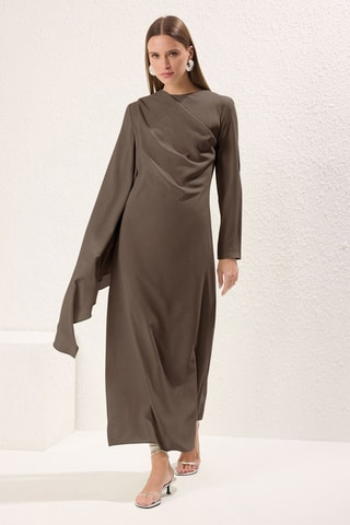 Robe longue - Taupe