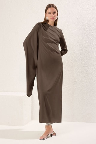 Robe longue - Taupe