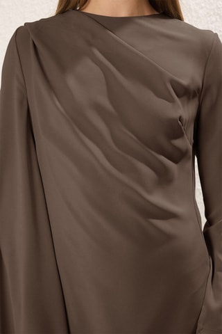 Robe longue - Taupe