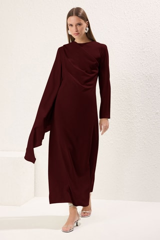 Robe longue - Bordeaux