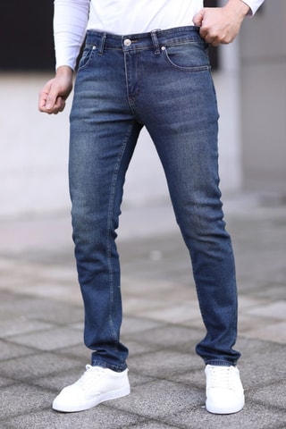 Jean regular - Bleu
