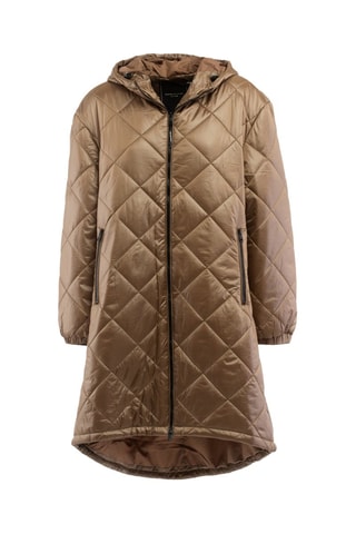 Manteau à capuche - Marron