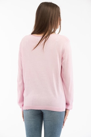 Pull - Blanc et rose