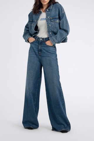 Veste en jean - Gris foncé
