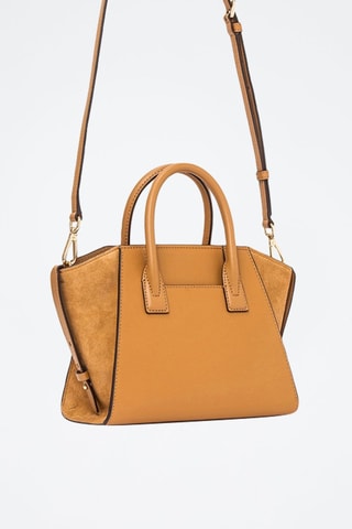 Sac à main en cuir Avril - Marron