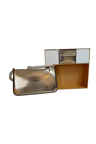 Sac bandoulière et porte-cartes Jet Set  - Doré