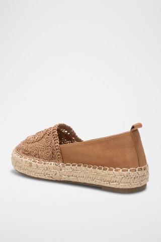 Espadrilles plateformes - Camel