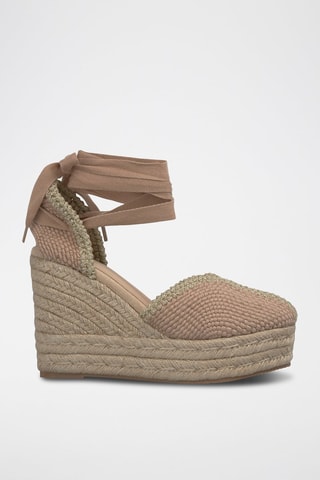 Espadrilles compensées - Beige