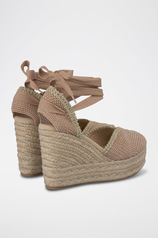 Espadrilles compensées - Beige