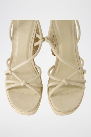 Sandales à talons - Beige