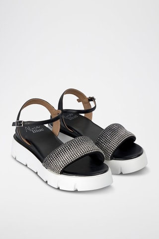 Sandales plateformes - Noir
