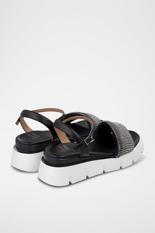 Sandales plateformes - Noir