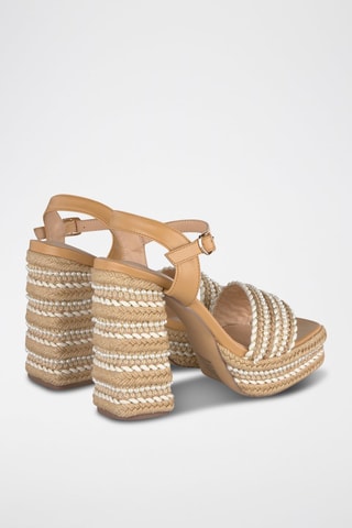 Sandales à talons - Camel