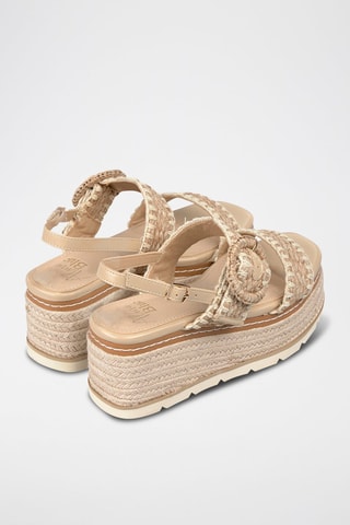 Sandales plateformes - Beige