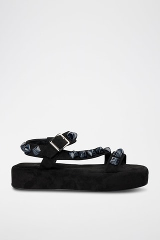 Sandales plateformes - Noir