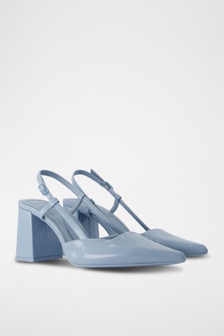 Escarpins vernis - Bleu clair