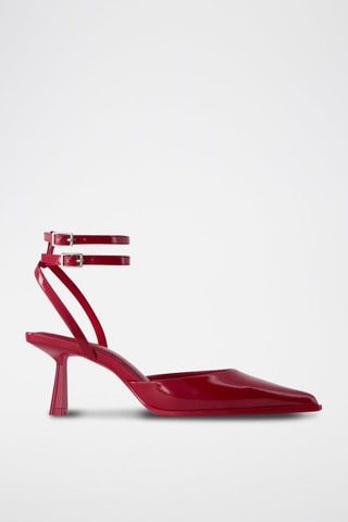 Escarpins vernis - Rouge