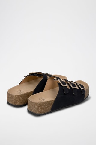 Mules plateformes - Noir