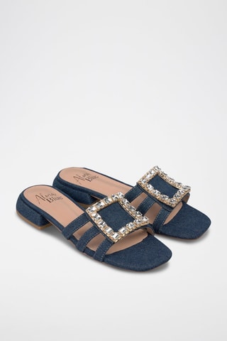 Mules - Bleu foncé