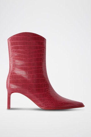 Bottines - Rouge