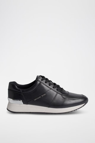 Baskets en cuir Allie - Noir