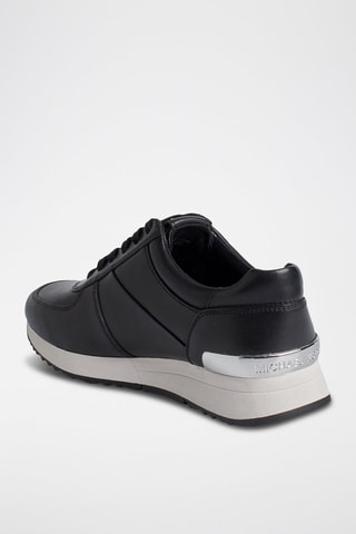 Baskets en cuir Allie - Noir