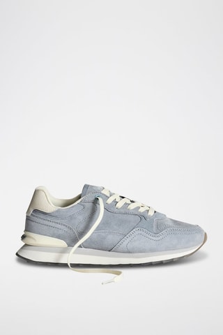 Baskets en cuir Mancora - Bleu clair