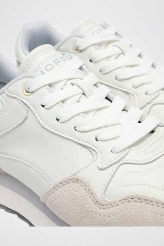 Baskets en cuir Cali - Blanc