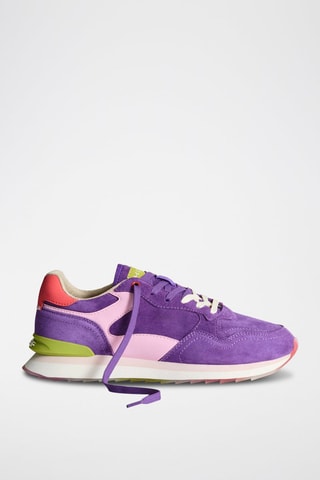 Baskets en cuir Rhosus - Violet