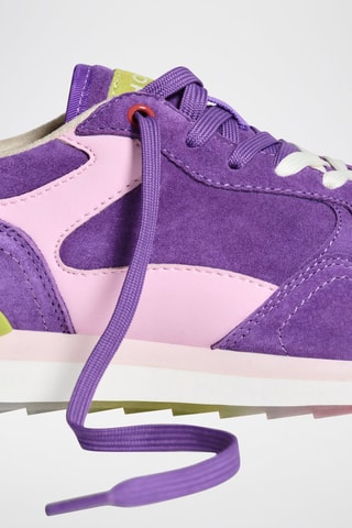 Baskets en cuir Rhosus - Violet