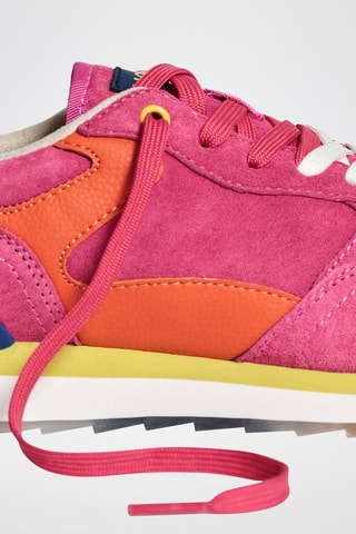 Baskets en cuir Fragum - Rose