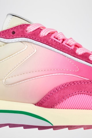 Baskets en cuir Flame - Fuchsia