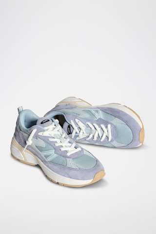 Baskets en cuir Cabell - Ciel