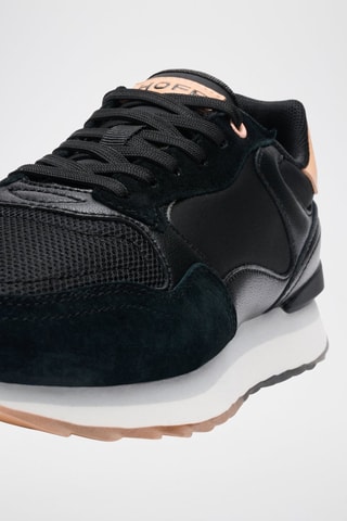 Baskets en nubuck New York - Noir