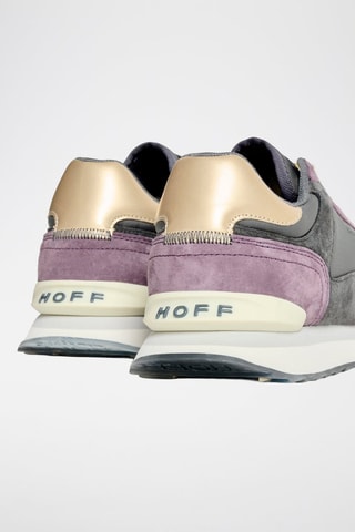 Baskets en cuir Gulfport - Violet et anthracite