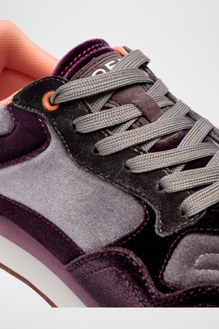 Baskets en cuir Amethist - Violet