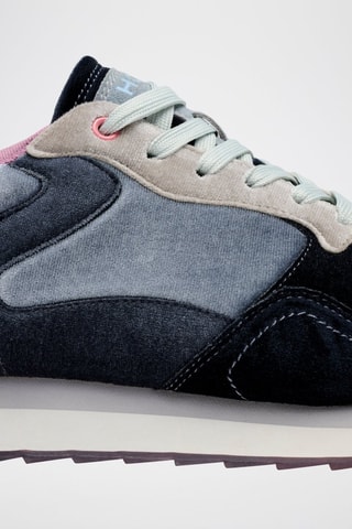 Baskets en cuir Sapphire - Bleu marine