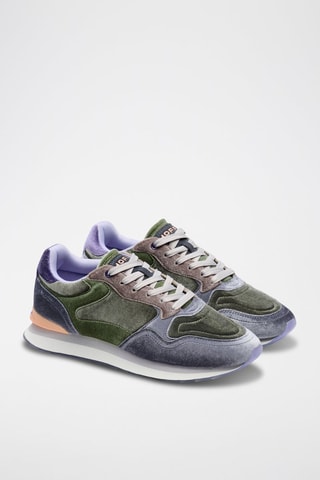 Baskets Emerald - Vert et violet