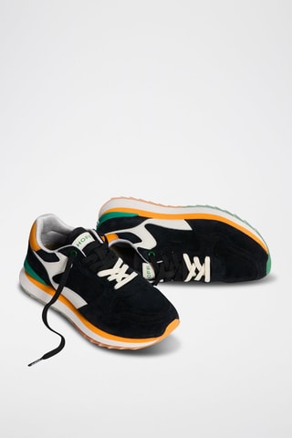Baskets en nubuck Nigreos - Noir