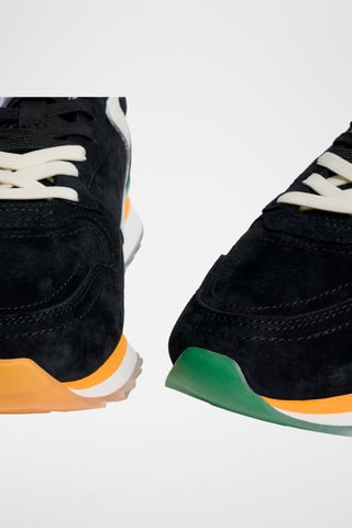 Baskets en nubuck Nigreos - Noir